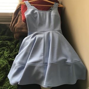 Lulu’s Home Before Daylight Periwinkle Dress